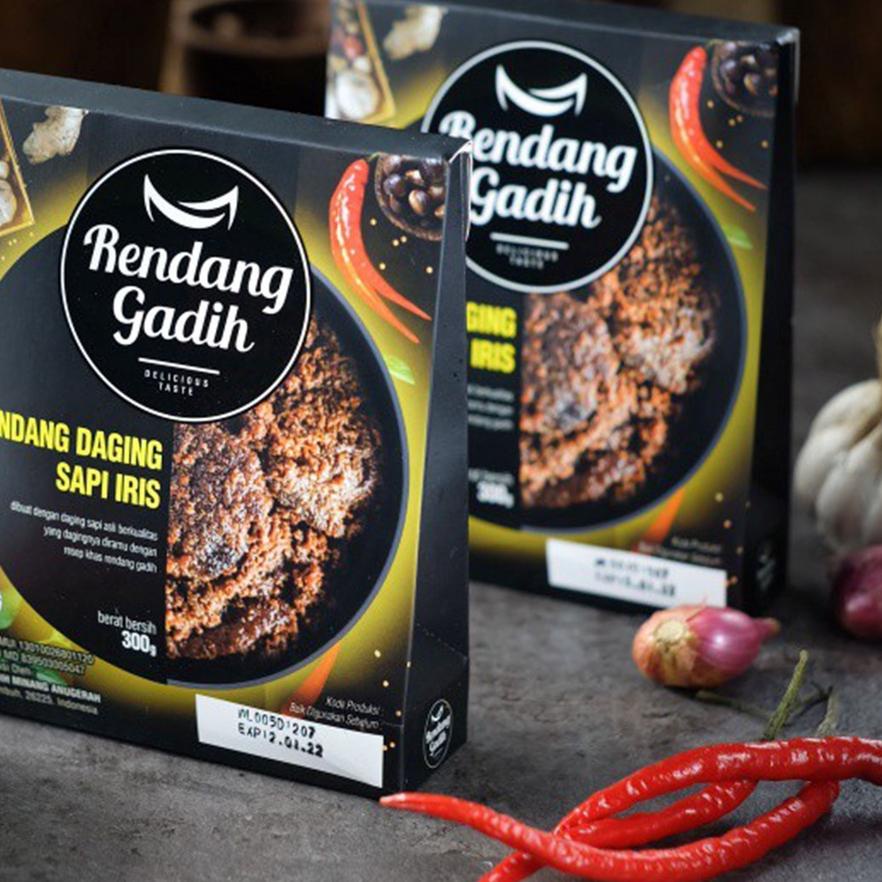 

❋ Rendang Daging Sapi Iris (250g) - Rendang Gadih ➤