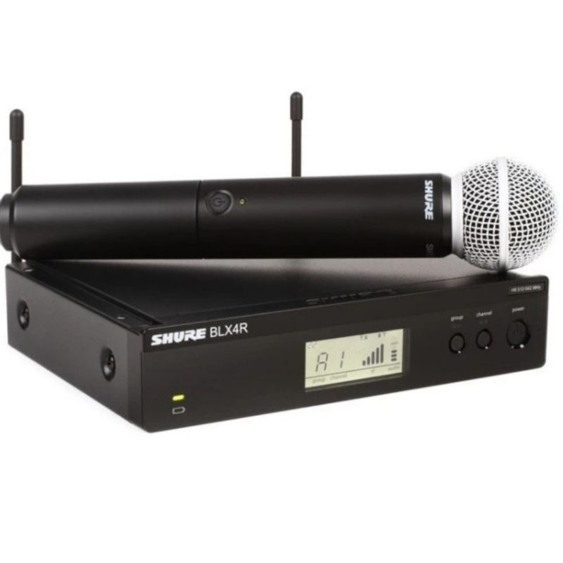 Mic wireless SHURE BLX24R/SM58 | SHURE BLX 24R/SM58 | SHURE BLX24R / SM58