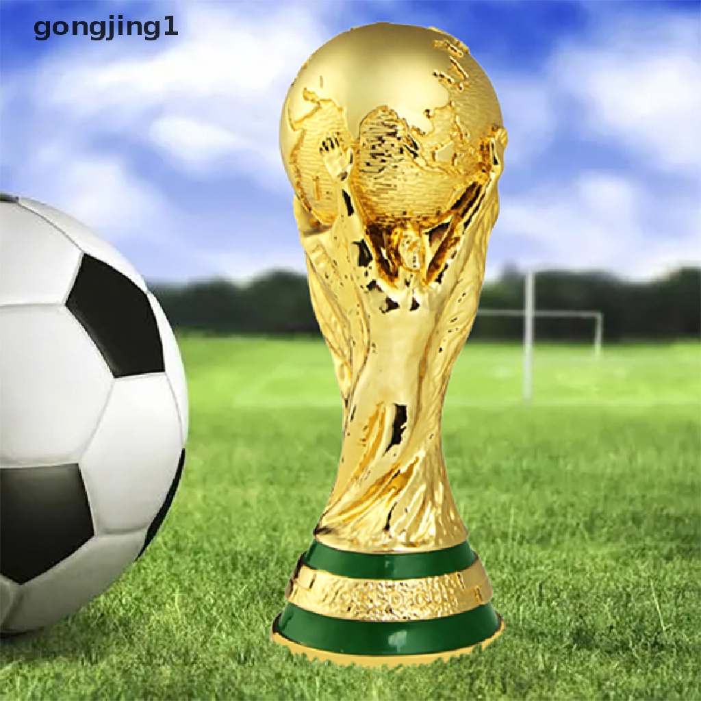 Piala Sepak Bola Piala Dunia GGG Replika Resin Model Piala Kipas Sepak Bola Souvenir Hadiah ID
