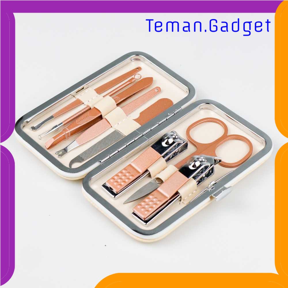 TG - PRW Gunting Kuku Nail Art Set Manicure Pedicure 8 PCS - CT02