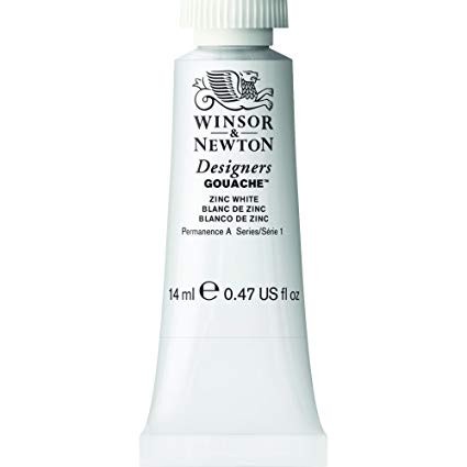 

Winsor & Newton Designers Gouache 14ml - Zinc White