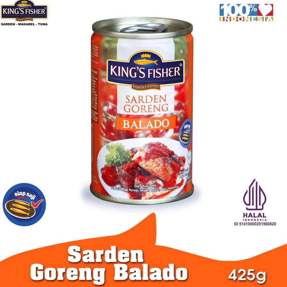 

opc23 King's Fisher Sarden Goreng Rasa Balado Makanan Kaleng 425 gr Ayo Beli Sekarang