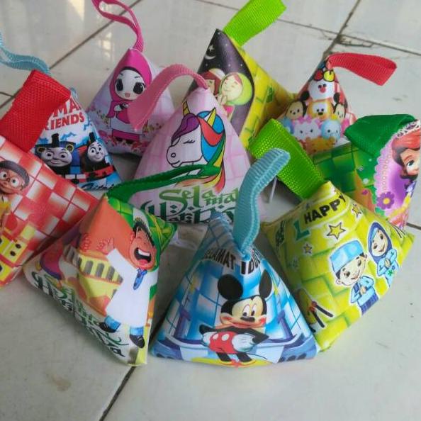 

M90 [COD] 12pcs Dompet ketupat lebaran Murah / angpao lebaran PROMO MURAH コ