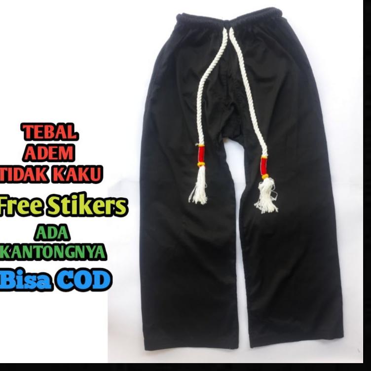 New Stock Celana Silat Tali Warok Warna Hitam (Selalu Ready Stok)