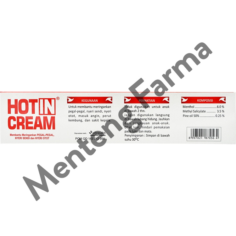 Hot In Cream 120 Gr - Pereda Nyeri Otot dan Sendi