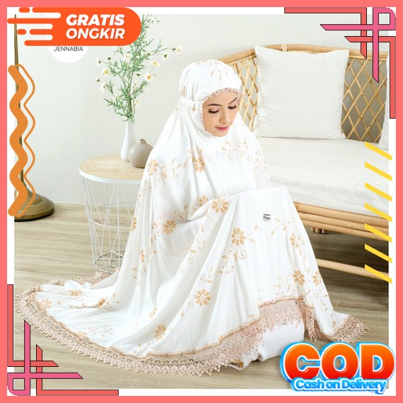 Mukena Dewasa Renda Mewah Bordir Daily Exclusive Traveling As Shafwah Mukenah Dewasa Mungkena Dewasa