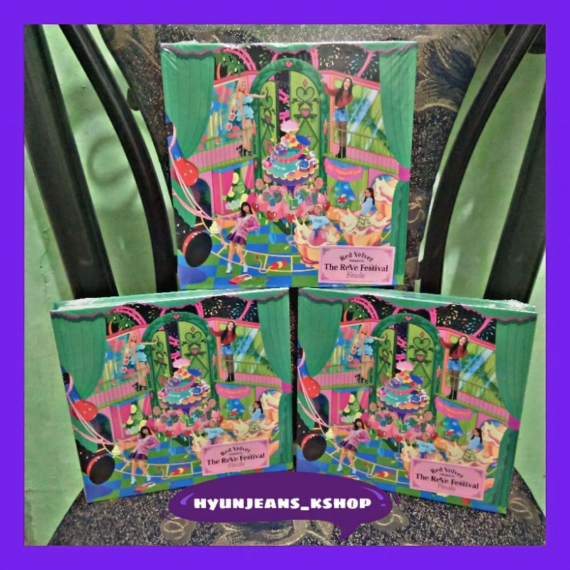 [READY STOCK] RED VELVET The Repackage Album - THE REVE FESTIVAL : FINALE (Scrapbook Ver.) redvelvet