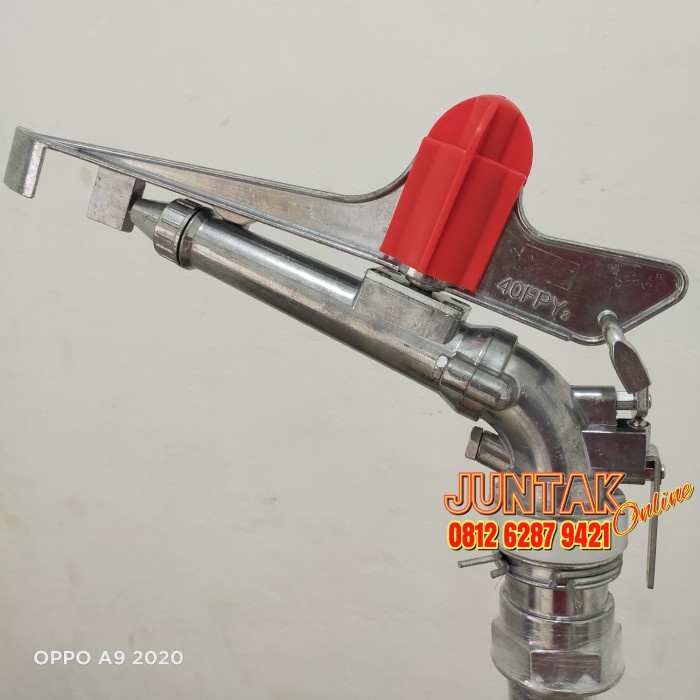 Sprinkler Sprinkler Big Gun Stainless Dn 50 Uk. 2 InchJarak Tembak 35-40 Meter
