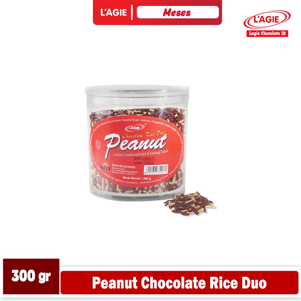 

LAGIE PEANUT CHOCOLATE RICE DUO 300GRAM