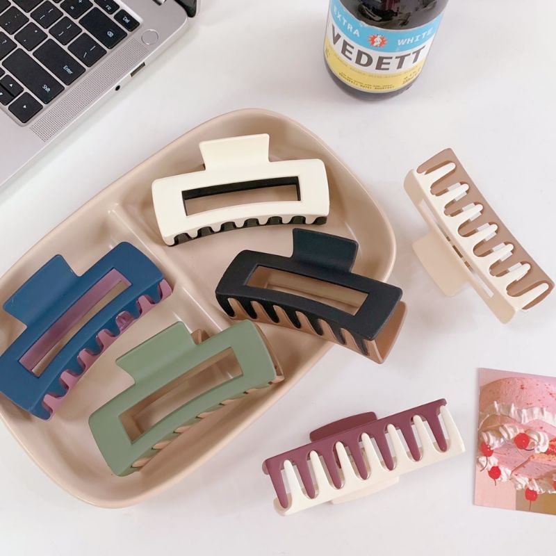 JEPIT RAMBUT PERSEGI DOFF IMPOR / JEDAI / JEDAY IMPOR