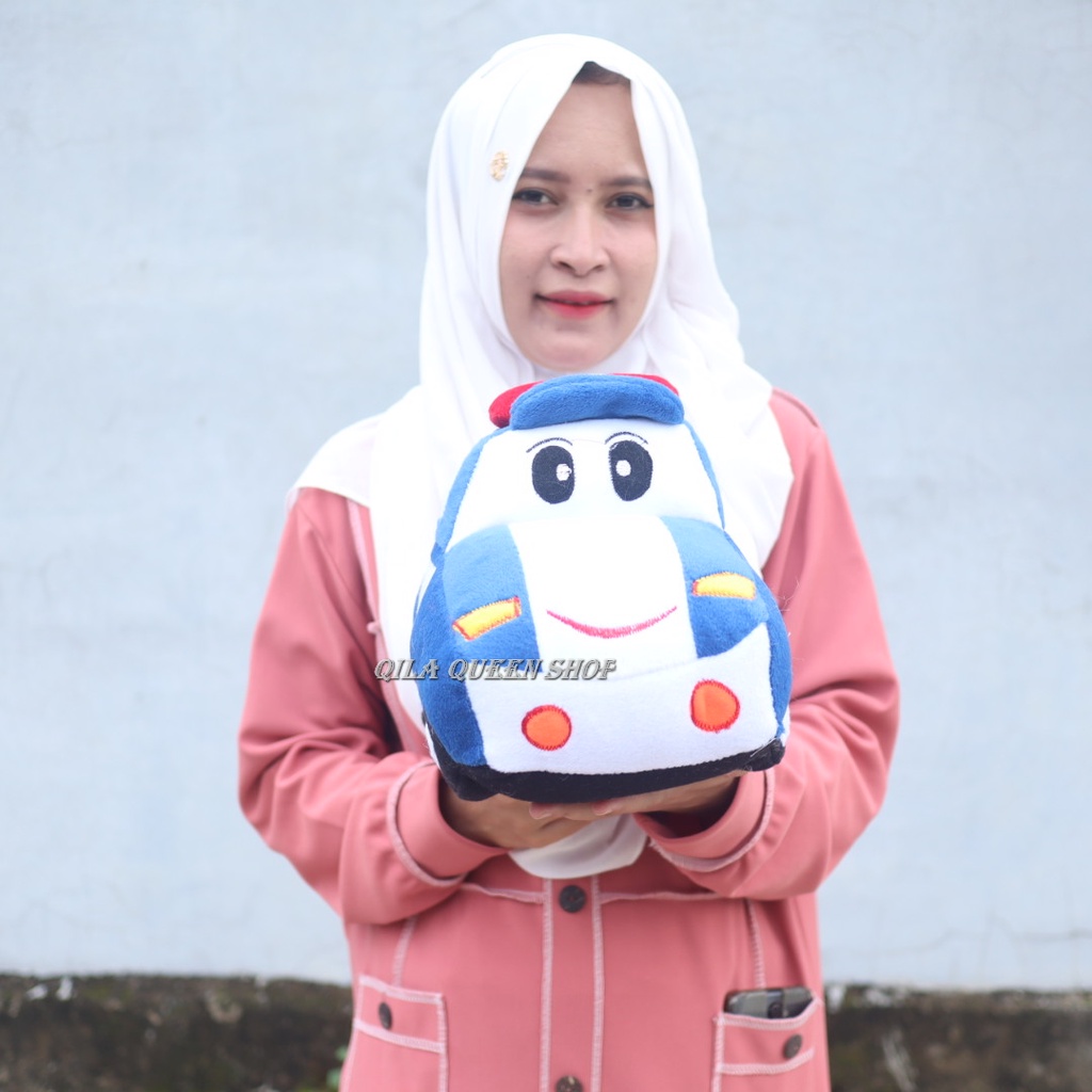 Boneka mobili poly L poli polisi murah