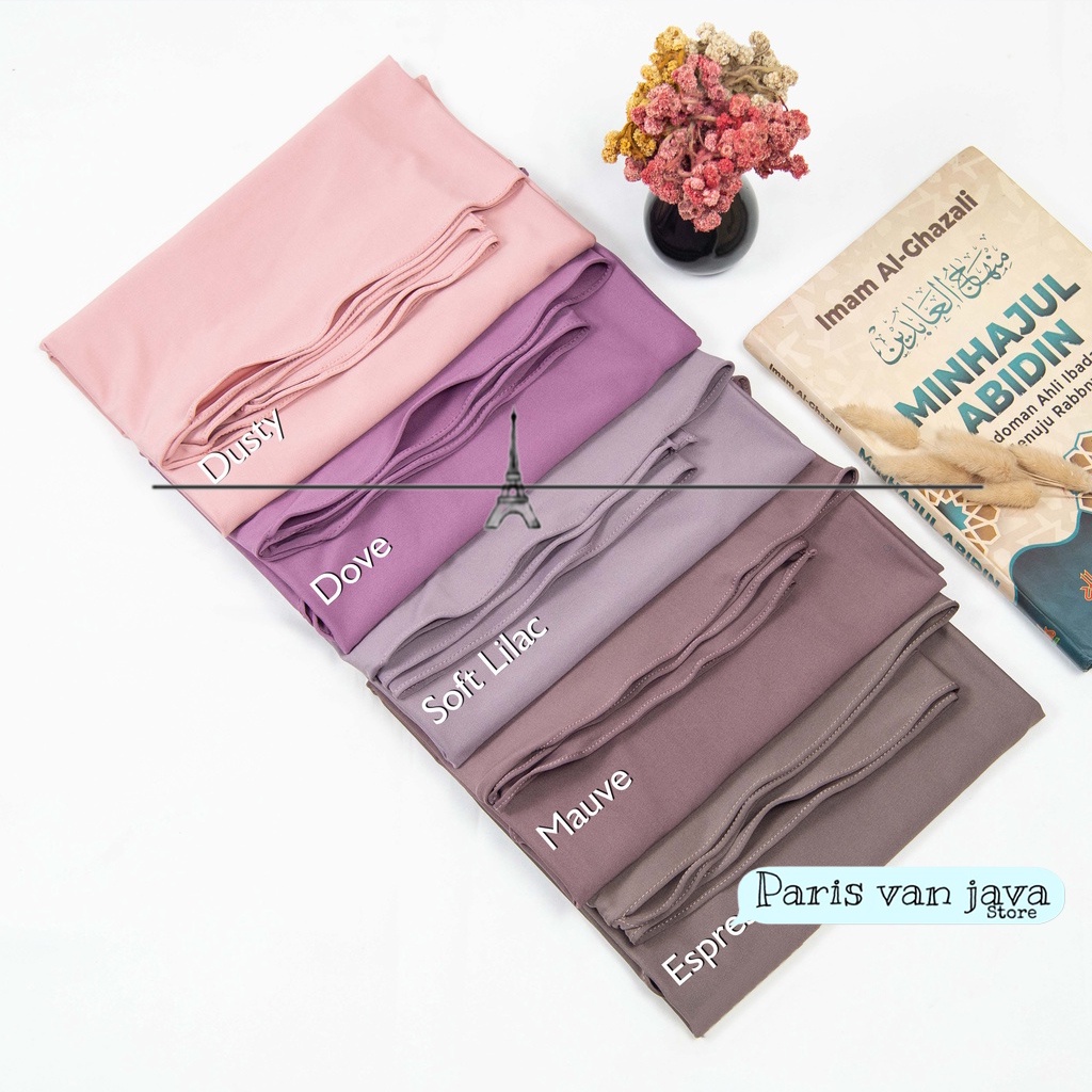 Jilbab Pashmina Instan Oval Jersey | Hijab Instan Jersey Oval | Pashmina Jersey Oval