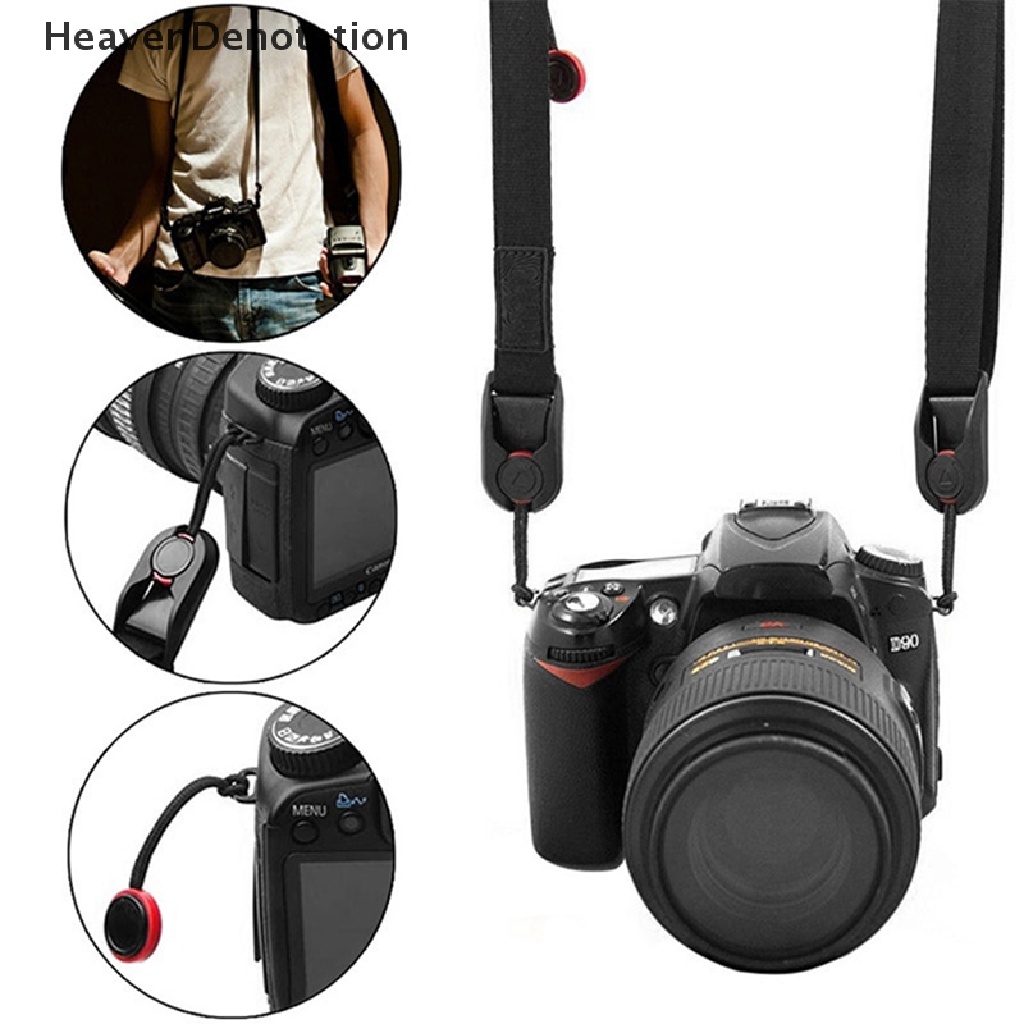 [HeavenDenotation] Kamera Digital Universal Adjustable SLR Camera Neck Strap Tali Tangan Handphone al Kamera Olahraga Kamera Digital Tali Belakang HDV