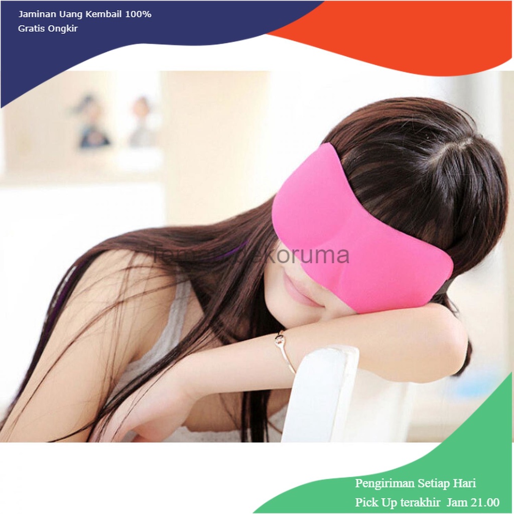 TD - TRV Aisleep Kacamata Tidur Soft 3D Sleeping Googles - 03SM