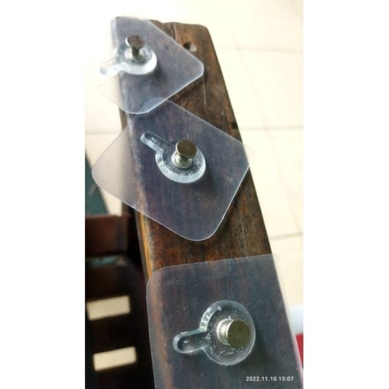 {DS} Gantungan Tempel Paku Tempelan Hook  Model Paku gantungan tanpa paku
