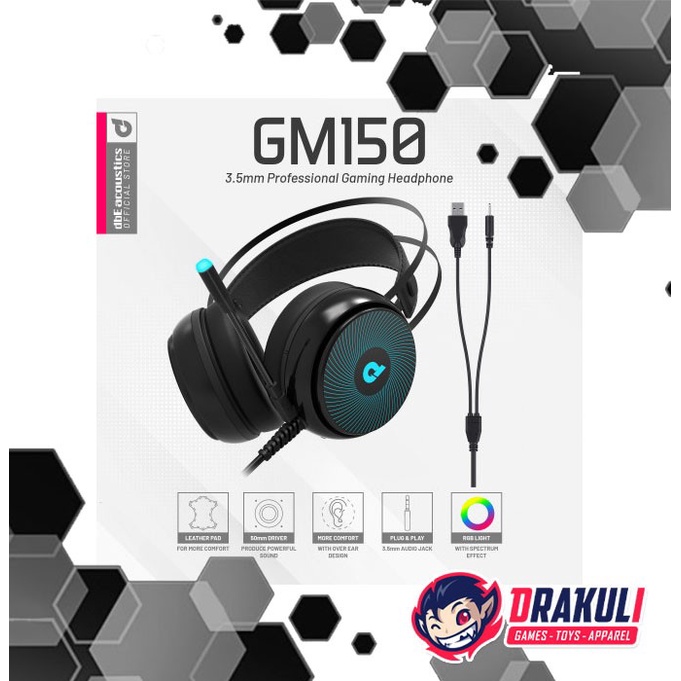 dbE GM150 Professional 3.5mm Gaming Headphone