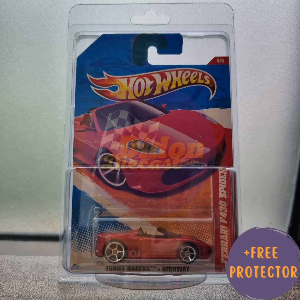 HOTWHEELS FERRARI F430 SPIDER RED HOT WHEELS MURAH