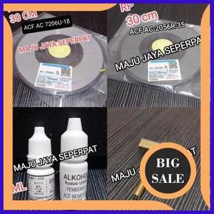 

last stok satu paket produk terlaris - lem perekat konduktif acf ac 7206 u 18 ke kaca lcd