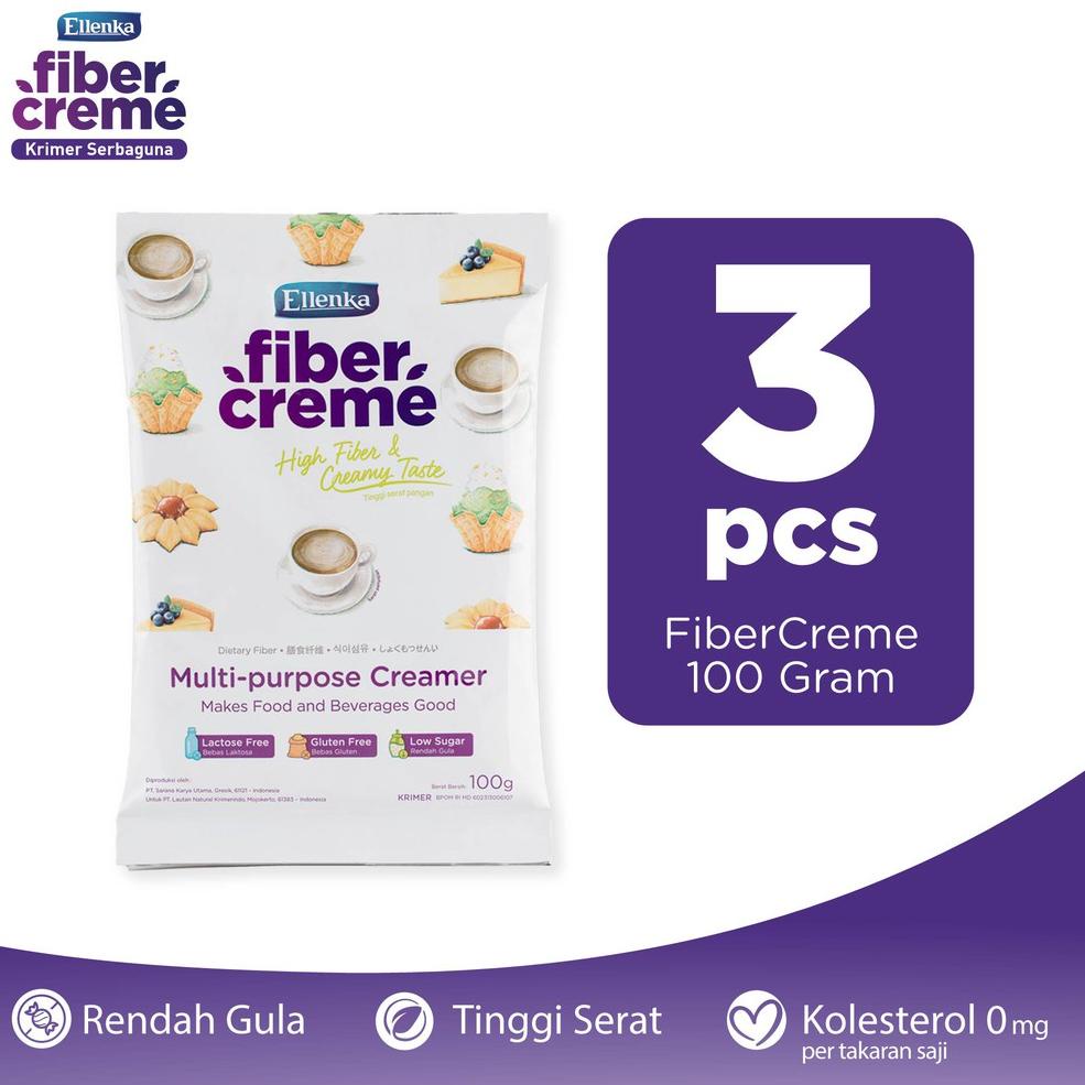 

✨MEGA ⚡ALE✨ FiberCreme Sachet 100gr - 3 Pcs
