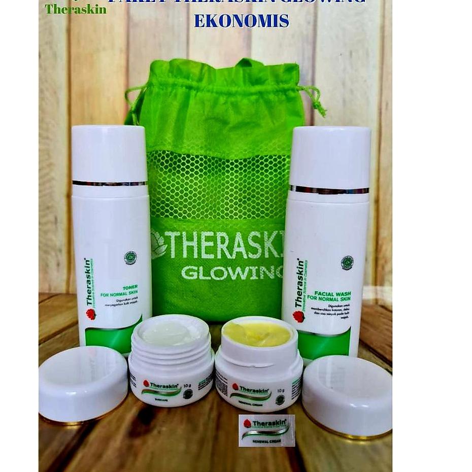 ➹ THERASKIN GLOWING PAKET CREAM  - THERASKIN GLOWING ORIGINAL  ☉