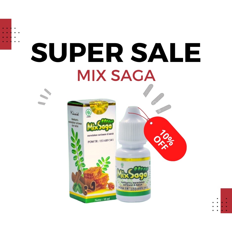 

Mix Saga Tetes Madu Saga Herbal Daun Saga Green Zone - Membantu meredakan batuk anak dan dewasa
