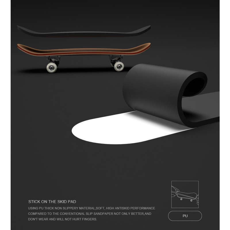 Fingerboard Kayu Set Lengkap 5layer Deck Kayu Maple Bantalan Roda Alloy Truck Finger Skate Board Mini Skateboard Mainan Anak