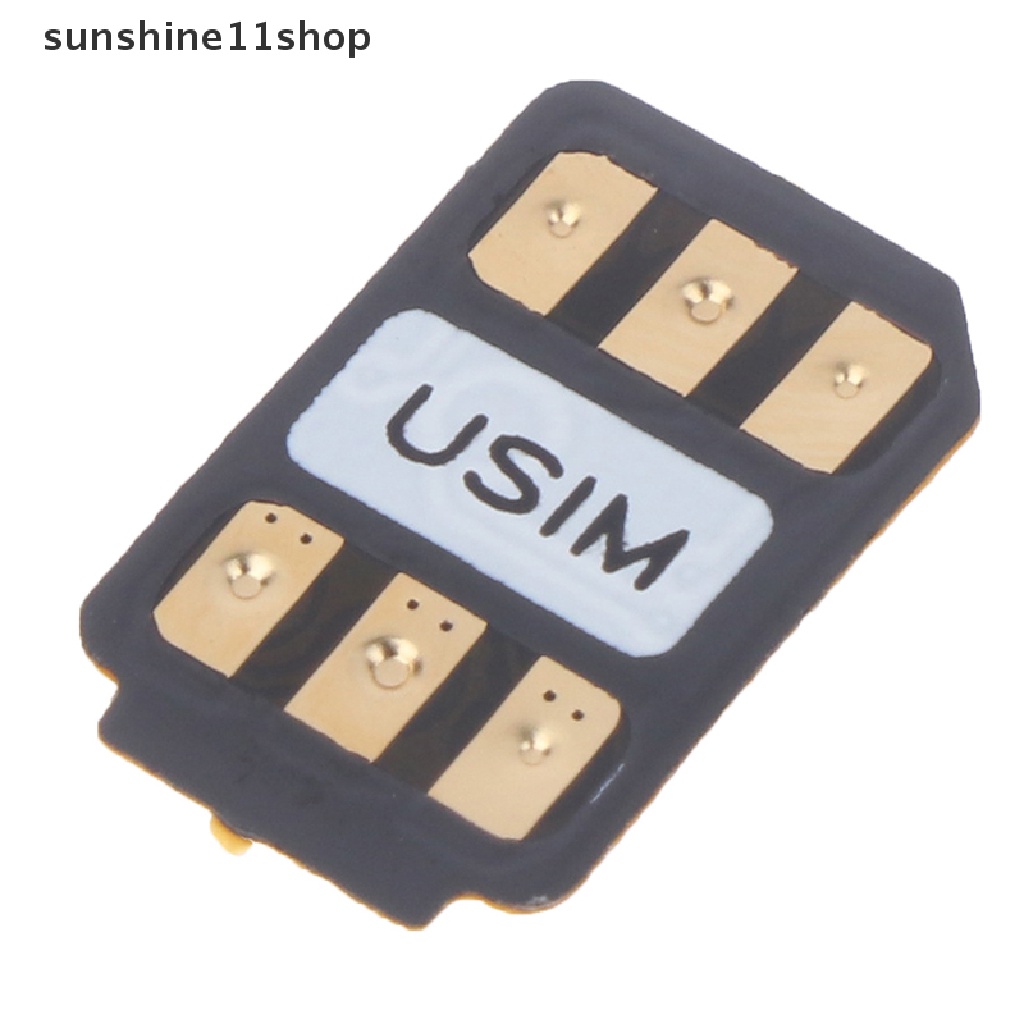 Sho Usim 4G Pro Solusi Sempurna Untuk Ponsel Apple13.12.11/PROMAX/XR Chip Dekodable Ultra Smart Ke SIM Card N