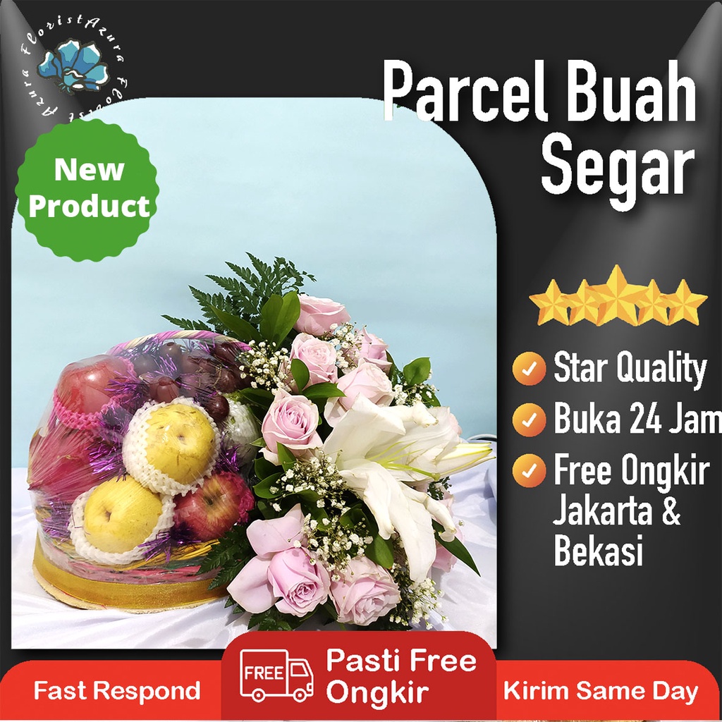 

Hampers Parcel Buah Bunga Segar Bekasi Jakarta Tangerang BB201 & BB202