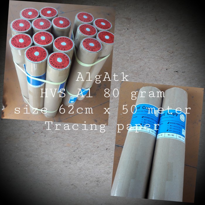 

Terlaris Diamant Copy. Kertas Hvs Roll Ukuran A1 ( 62Cm X 50M ).