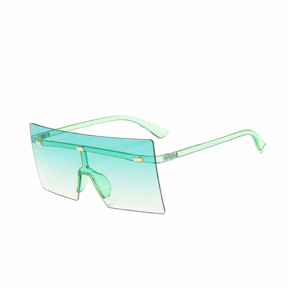 Kacamata UV400 [ Hijau ] Anti Radiasi - Sunglasses Wanita dan Pria Korea - HM8161