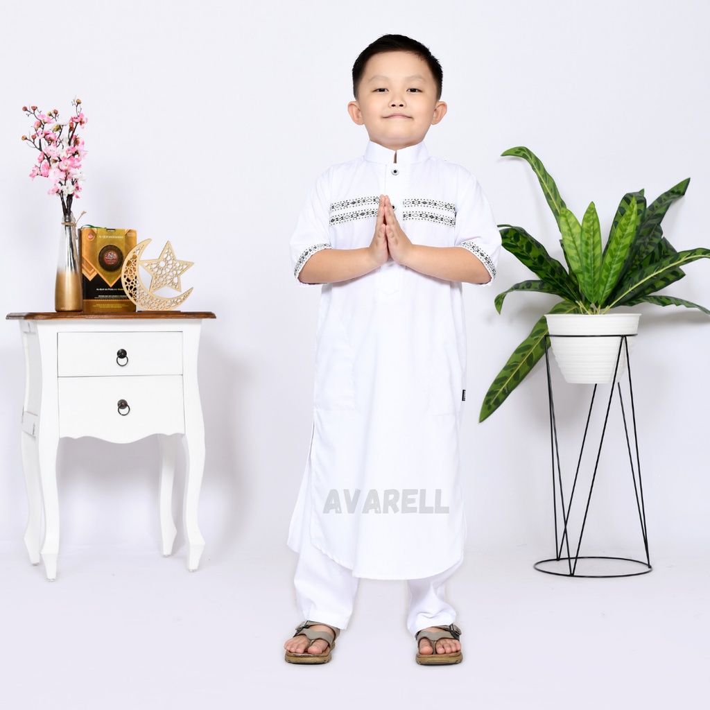 BAJU KOKO ANAK LAKI-LAKI SETELAN 1-15 TAHUN BAJU LEBARAN 2023 ABIDZAR BAHAN TERBAIK