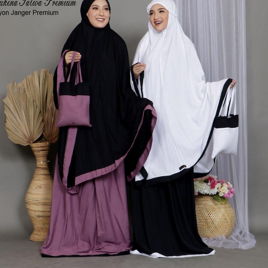 [ART. 656257] MUKENA RAYON JUMBO PREMIUM MOTIF / MUKENA JUMBO POLOS | MUKEANA SALWA | MUKENA BALI DE