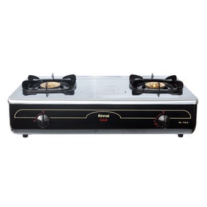 KOMPOR GAS 2 TUNGKU RINNAI 712A (STAINLESS JUMBO)