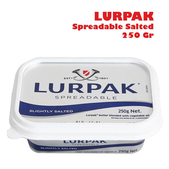 LURPAK Slighty Salted Butter 250 Gr