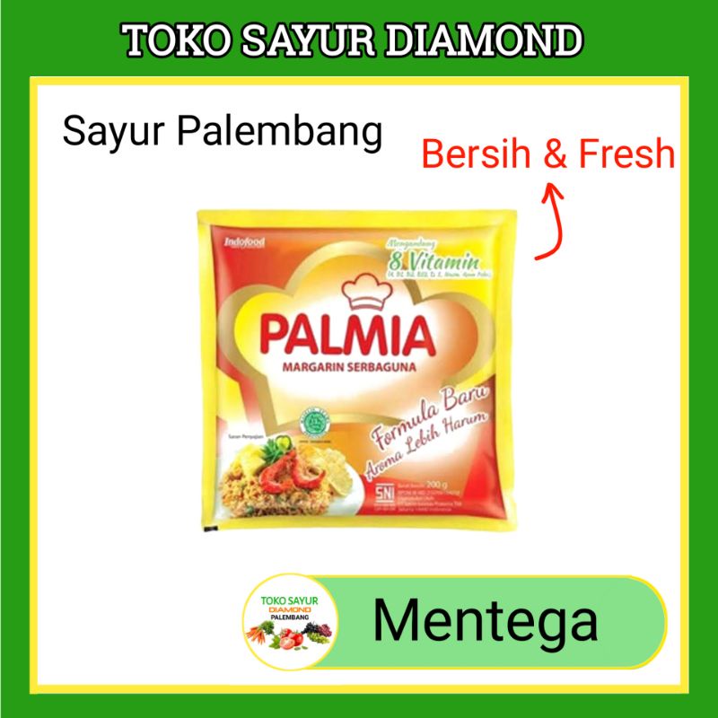 

Mentega Palmia 200 Gram - Toko Sayur Diamond Palembang