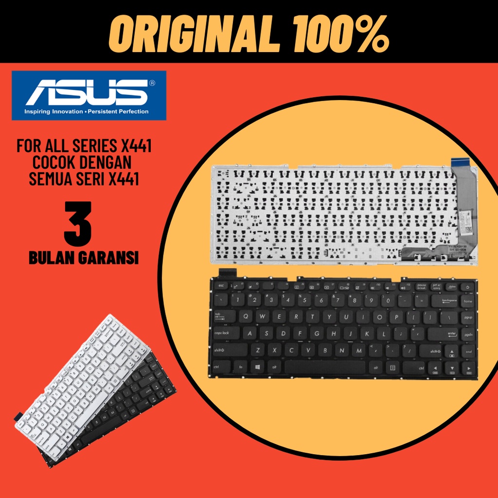 KEYBOARD LAPTOP ASUS X441 X441S X441M X441S X441N X441SA X441SC X441U X441UA A441 A441U X441 X441M X441N X441S X441U X441B X441MA X441UV X441UB X441NA X441BA ORIGINAL