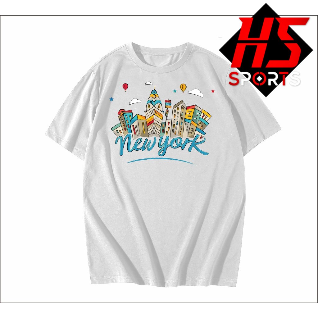 KAOS NEW YORK - LOS ANGELES - BAJU NEW YORK - OLEH OLEH NEW YORK TYPE 1 BANYAK VARIAN