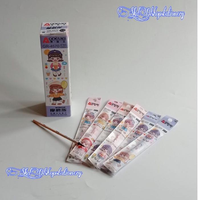 

Oke Price refill isi ulang pena hapus odemei isi 20 pcs refil,, refil pen hapus odemei D94*