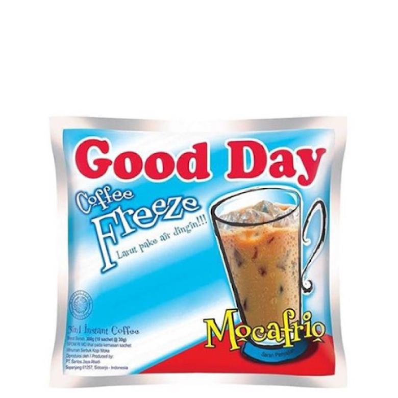 

2.2 SUPER PROMO Good Day Coffee Freeze Mocafrio 10 x 30 gr Serba Murah