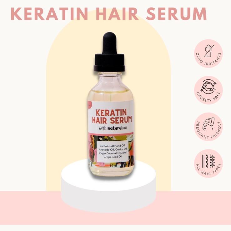 ♦ KERATIN HAIR OIL SERUM by Morrin ✹