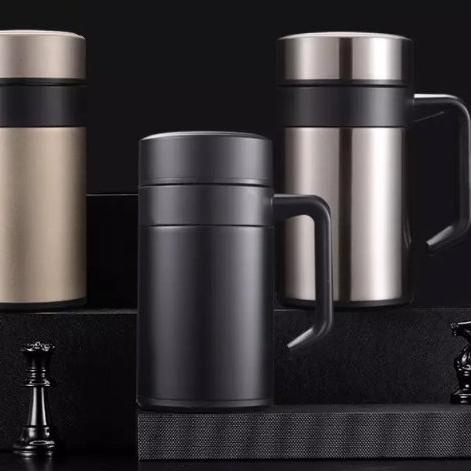 ✬ Tumbler Coffee Mug Coffee Tea Cup Stainless Steel 400ml (HN22) ۞