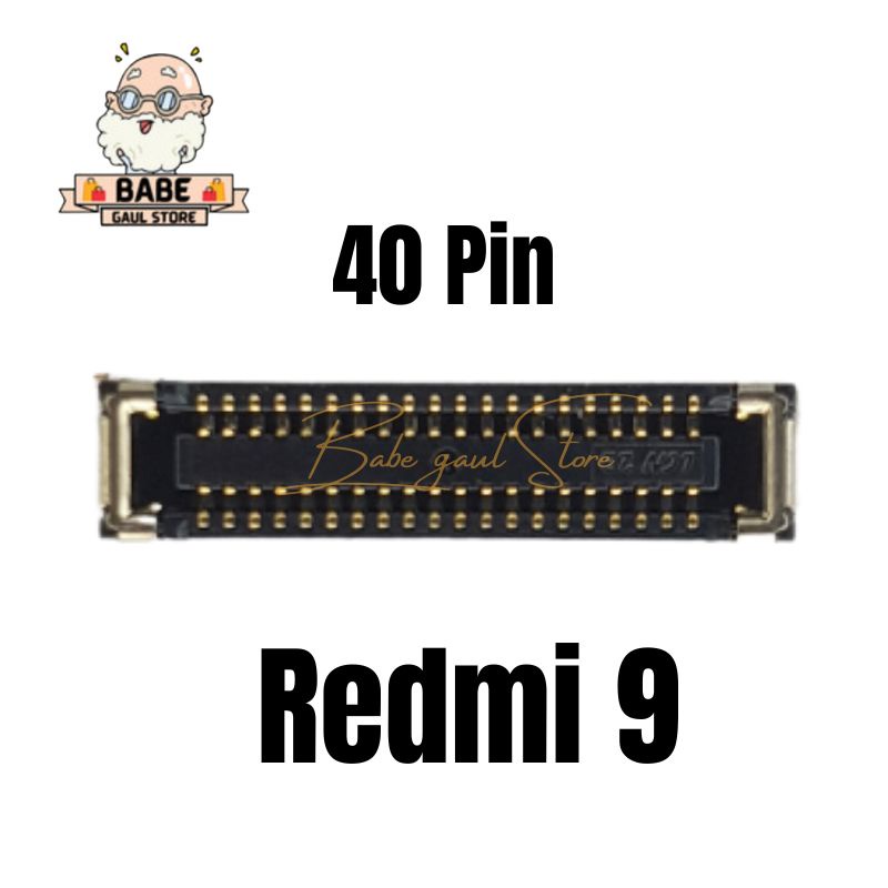 konektor Lcd Redmi 9 Socket Connector Fpc Xiaomi Original