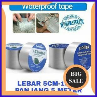 

last stok lakban alumunium foil waterproof tape anti bocor 50mmx5m 1F3BZ3