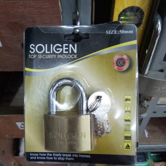 Murah Gembok Solingen 50Mm Italy