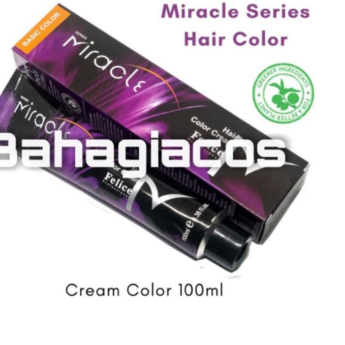➼ FELICE Miracle Hair Color 100ml / Felice Hair Color cat rambut ☑