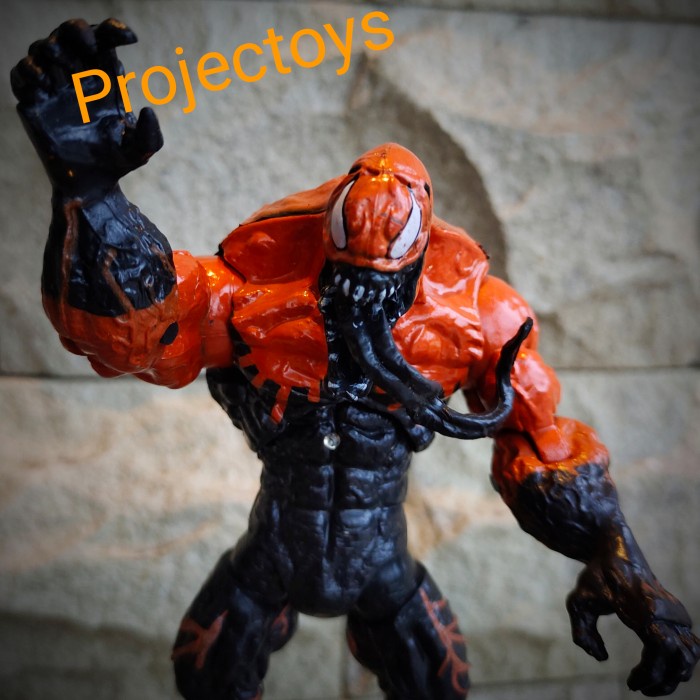 ✿ BISA COD✿ Marvel Spiderman Action Figure Venom Toxin Symbiote