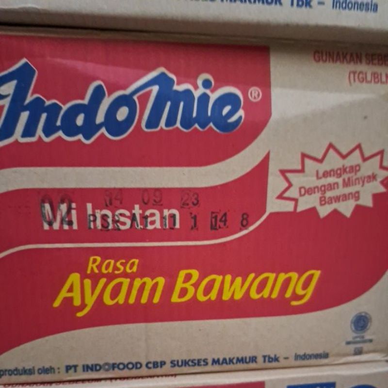 

indomie ayam bawang dus
