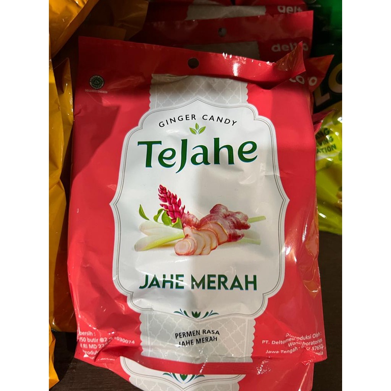 

Tejahe Permen Jahe Merah 100gr