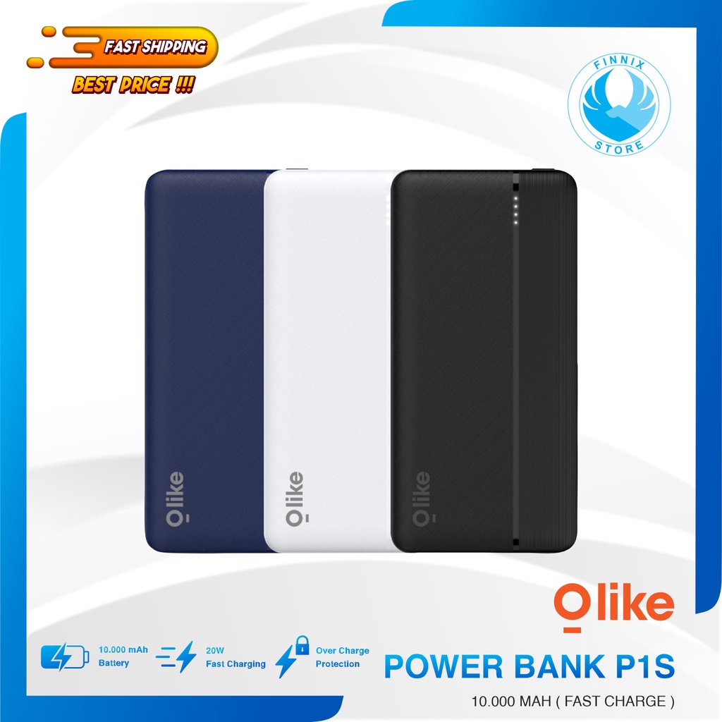 Olike P1S Powerbank Fast Charging 10000 mAh 18W