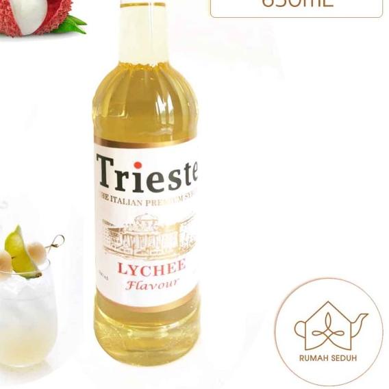 

❆ 650mL Sirup Leci merk Trieste - Lychee Syrup ➴